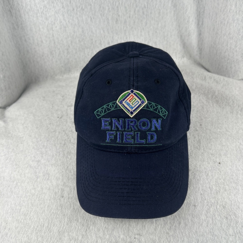 Vintage Houston Astros Inaugural Game Enron Field Hat Yankees